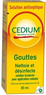 Cedium Gouttes 30ml | Désinfectants - Anti infectieux
