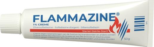 Flammazine 1% Crème 50g | Désinfectants - Anti infectieux
