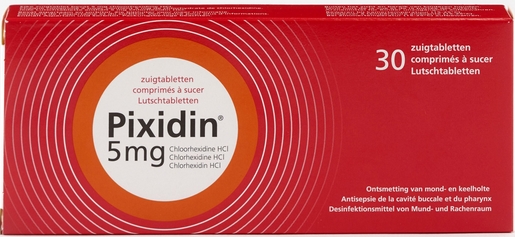 Pixidin 5mg 30 Comprimés à Sucer | Mal de gorge