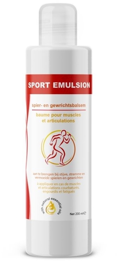 Soria Sport Emulsion Massage 200ml | Massage