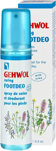 Gehwol Deodorisant Pieds Spray 150ml | Mycose - Pied d'athlète