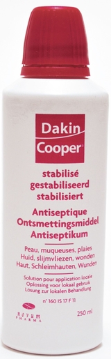 Dakin Cooper 250ml | Désinfectants - Anti infectieux