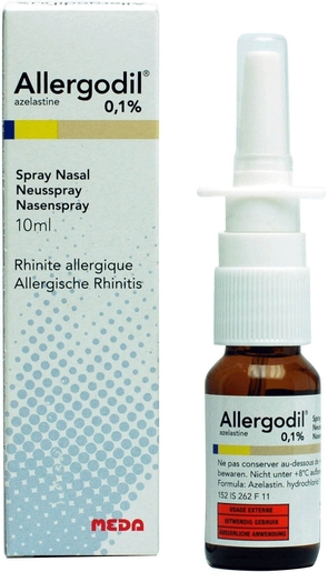Allergodil Spray Nasal 10ml | Nez