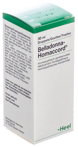 Belladonna Homaccord Gouttes 30ml Heel | Inflammations