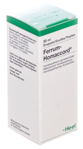 Ferrum-homaccord Gutt 30ml Heel | Muscles - Articulations