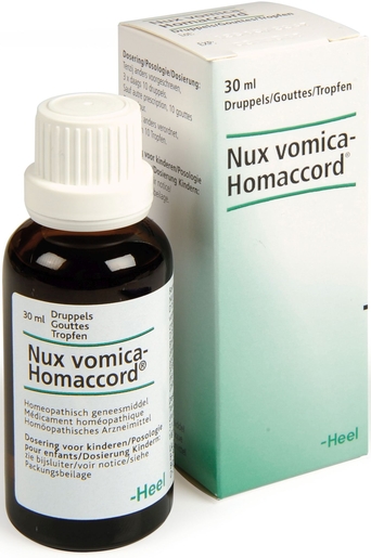 Nux Vomica Homaccord Gouttes 30ml Heel | Foie