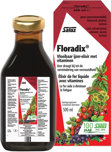 Salus Floradix Elixir 500ml | Forme - Energie