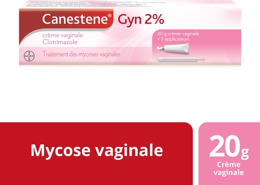 Canestene GYN Clotrimazole 2% Crème 20g | Gynécologie