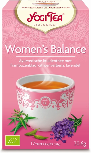 Yogi Tea Infusion Equilibre Féminin Bio 17 Sachets | Bien-être féminin