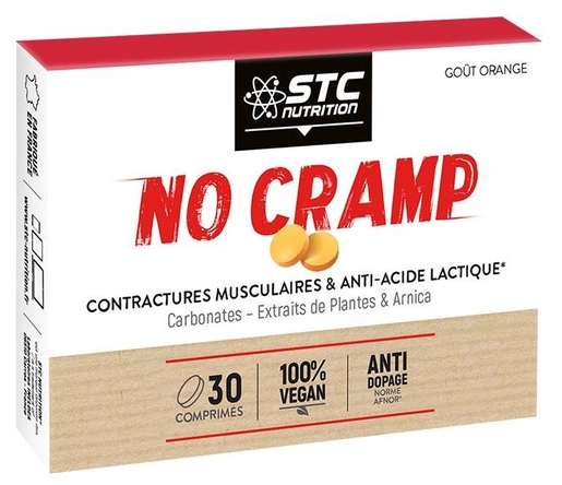 No Cramp Orange 30 Comprimés | Contractions musculaires