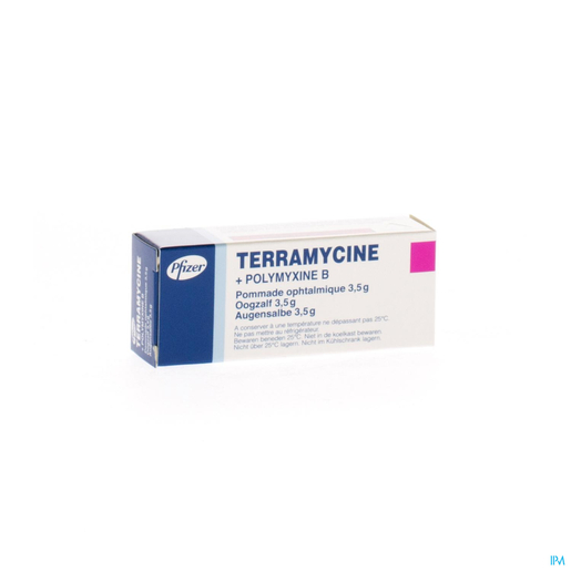 Terramycine Onguent Ophtalmique 3.5g | Conjonctivites - Inflammations