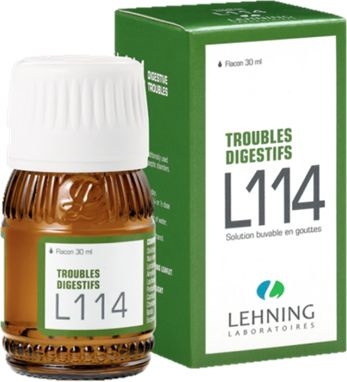 Lehning L114 Gouttes 30ml | Confort digestif