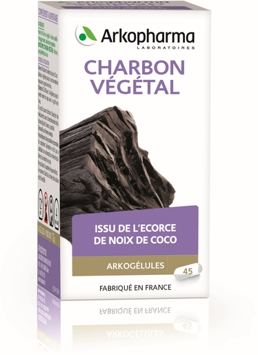 ArkoGélules Charbon 45 Gélules | Digestion - Transit