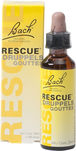 Bach Flower Rescue Gouttes 20ml | Spécialités - Rescue