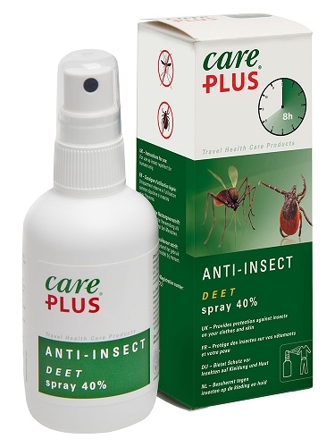 Care Plus Spray 40% Anti-Insectes 60ml (avec DEET) | Anti-moustiques - Insectes - Répulsifs