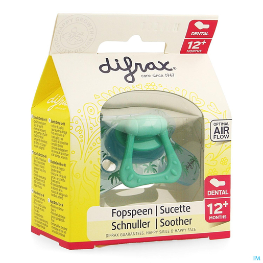 Difrax Sucette Dental Renforcee Boy +12m 346 | Sucettes