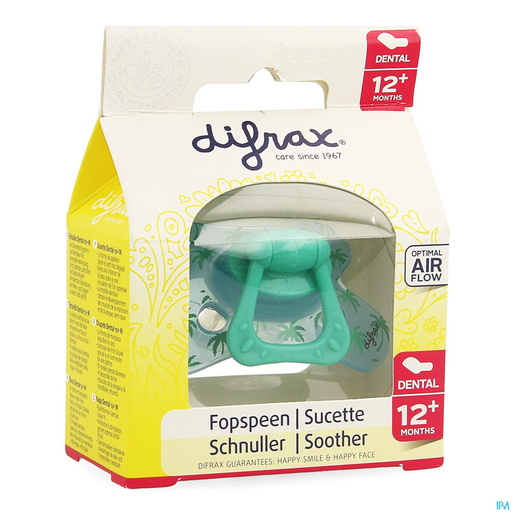 Difrax Sucette Dental Renforcée +12m | Sucettes