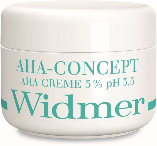 Widmer Crème Aha 5% Sans Parfum 50ml | Antirides - Anti-âge