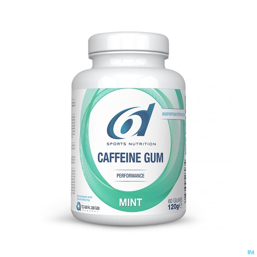 6d Sixd Caffeine Gum Mint 60