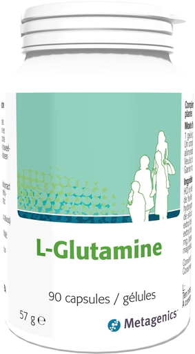 L-Glutamine 90 Gélules | Perméabilité intestinale