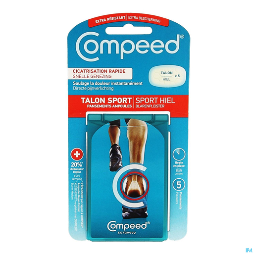 Compeed Pansement Ampoules Talon Sport 5 | Ampoules