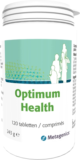 Optimum Health 120 Comprimés | Forme - Energie