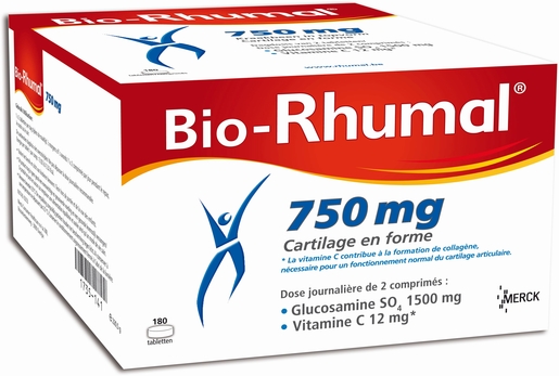 Bio-Rhumal 750mg 180 Comprimés | Articulations - Arthrose