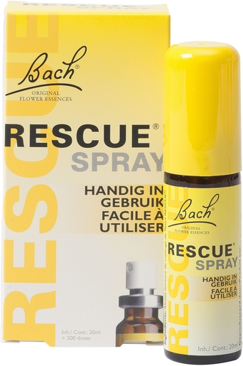 Bach Flower Rescue Spray 20ml | Spécialités - Rescue