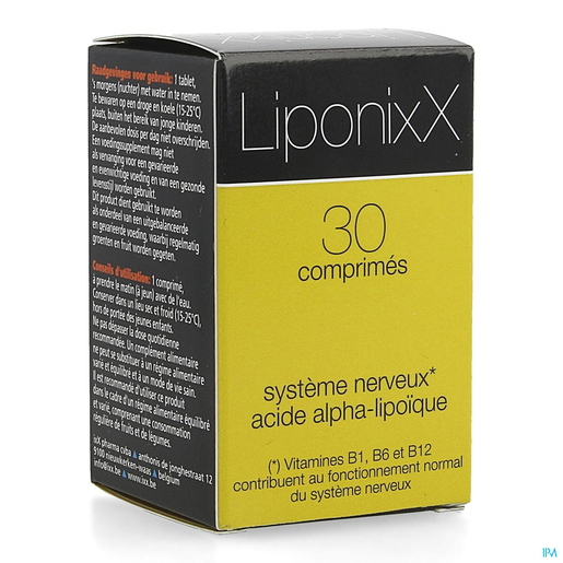 Liponixx 30 comprimés | Vitamines