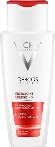 Vichy Dercos Shampooing Energisant 200ml | Chute des cheveux