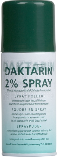 Daktarin 2% Poudre en Spray 8g | Mycoses - Champignons
