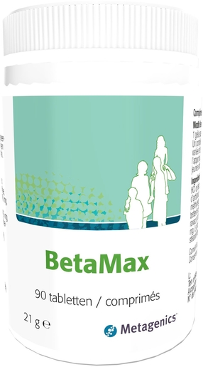 BetaMax 90 Comprimés | Soleil - Bronzage
