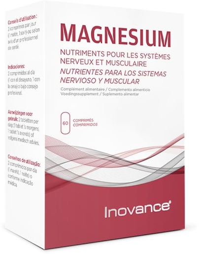 Inovance Magnésium 60 Comprimés | Stress - Relaxation