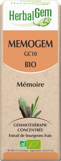 Herbalgem Memogem Complexe Mémoire BIO Gouttes 50ml | Produits Bio