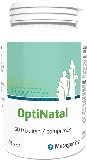 OptiNatal 60 Comprimés | Vitamines et compléments alimentaires grossesse
