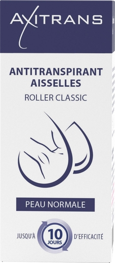 Axitrans Aisselles Roller 20ml | Déodorants anti-transpirant