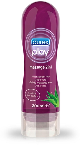Durex Play Gel Massage 2en1 Aloé Vera 200ml | Pour le plaisir