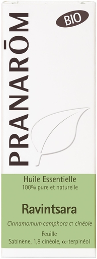 Huile Essentielle de Ravintsara Bio - Pranarôm  - 10ml | Produits Bio