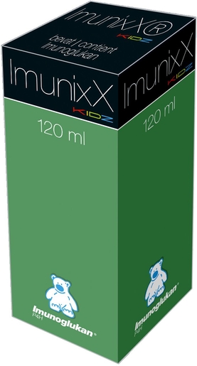 ImunixX Kidz Sirop 120ml | Défenses naturelles - Immunité