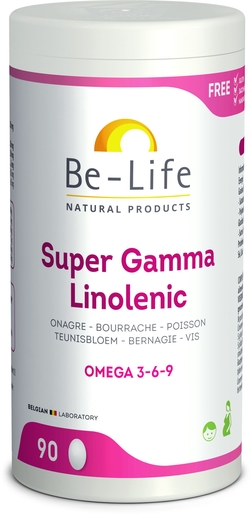 Be-Life Super Gamma Linolenic 90 Gélules | Mémoire - Concentration