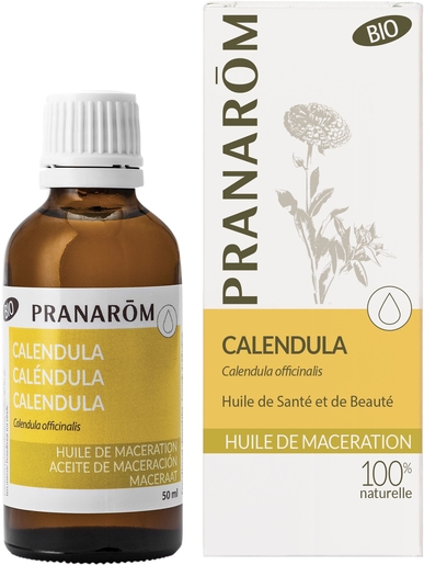Pranarôm Calendula Extrait Lipidique Bio 50ml | Produits Bio