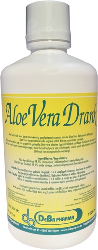 Aloé Vera Jus 100% 1L Deba Pharma | Dépuratif - Détoxifiant