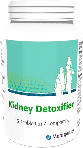 Kidney Detoxifier 120 Comprimés | Dépuratif - Détoxifiant