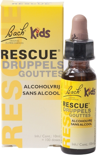 Bach Flower Rescue Junior Gouttes 10ml | Spécialités - Rescue