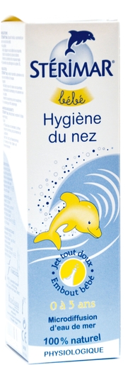 Sterimar Bébé Spray Nasal Eau De Mer 100ml | Nettoyage du nez