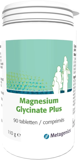 Magnésium Glycinate Plus 90 Comprimés | Stress - Relaxation
