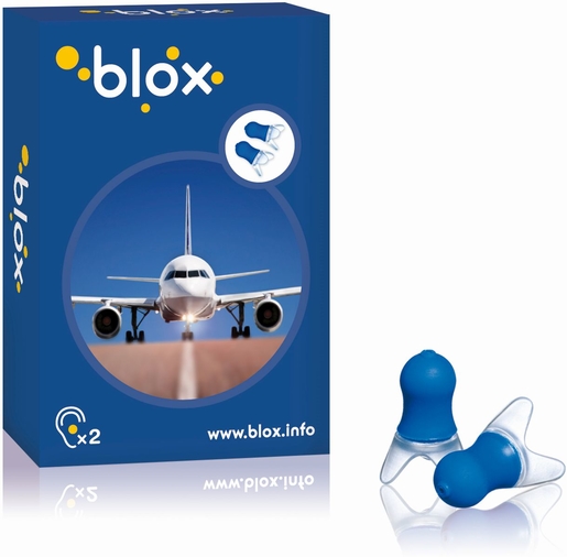 Blox Avion 1 Paire Protection Auditive Anti-Pression | Protection oreilles