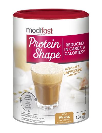 Modifast Protein Shape Milkshake Cappuccino 540g | Régimes protéinés