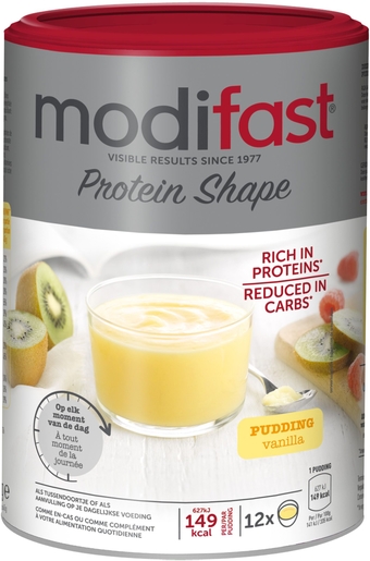 Modifast Protein Shape Pudding Vanille 540g | Régimes protéinés