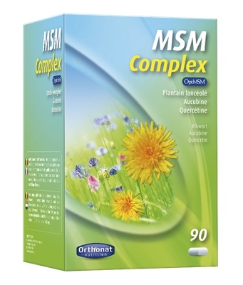 MSM Complex 90 Capsules Orthonat | Allergies